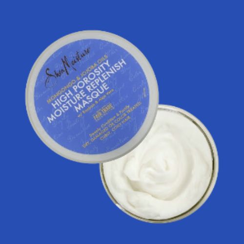 Shea Moisture Masque hydratant à haute porosité à l'huile de mongongo et de jojoba 312 g | Afrometis