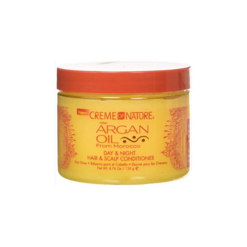 Creme of Nature Après-shampooing cheveux et cuir chevelu à l'huile d'argan, 4,76 onces | Afrometis