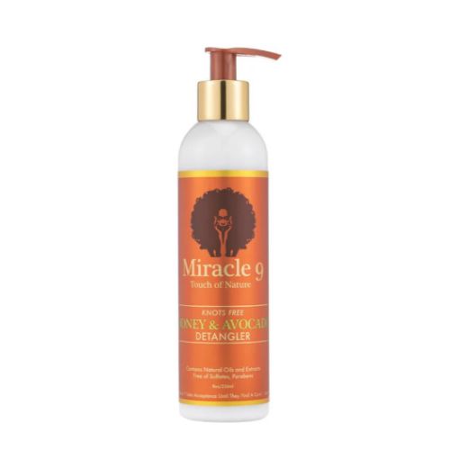 Miracle 9 Knots Démêlant Miel et Avocat Gratuit 8 oz | Afrometis