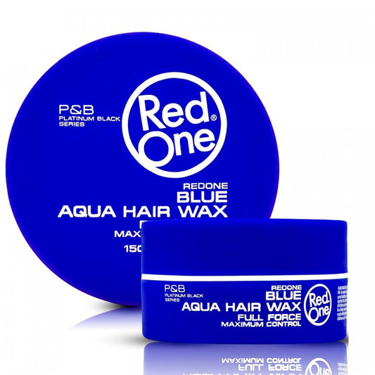 Red one Blue aqua hair wax full force maximum control