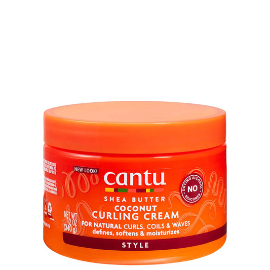 Cantu Beurre de Karité pour Cheveux Naturels Crème de Curling à la Noix de Coco 340 g | Afrometis