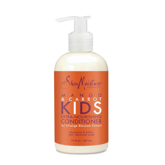 Shea Moisture Kids Après-shampooing extra-nourrissant, mangue et carotte 8 oz | Afrometis