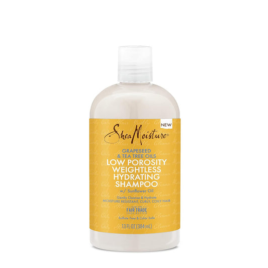 SheaMoisture Shampooing hydratant léger à faible porosité 13 fl oz | Afrometis