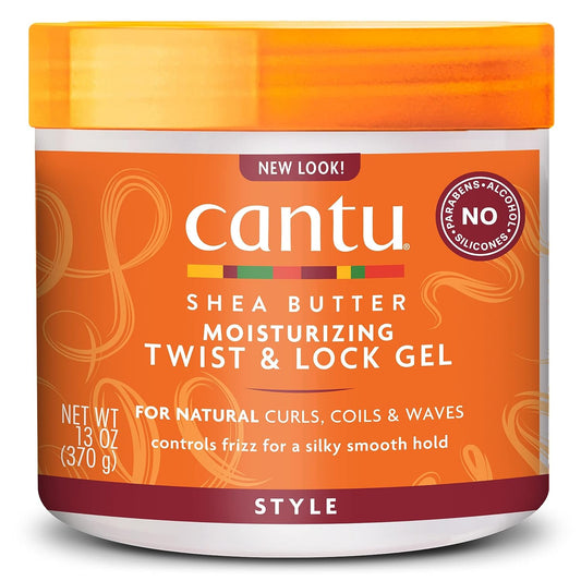 Cantu Gel Twist/Lock au beurre de karité 13Oz | Afrometis