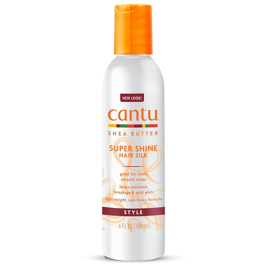 Cantu Soie capillaire super brillante au beurre de karité, 6 fl oz | Afrometis