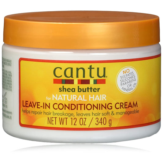 Crème revitalisante sans rinçage au beurre de karité Cantu (340 g) | Afrometis