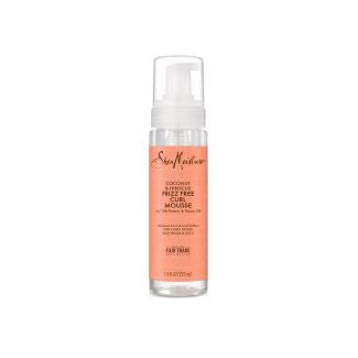 SheaMoisture Mousse bouclée sans frisottis à la noix de coco et à l'hibiscus, 7,5 oz