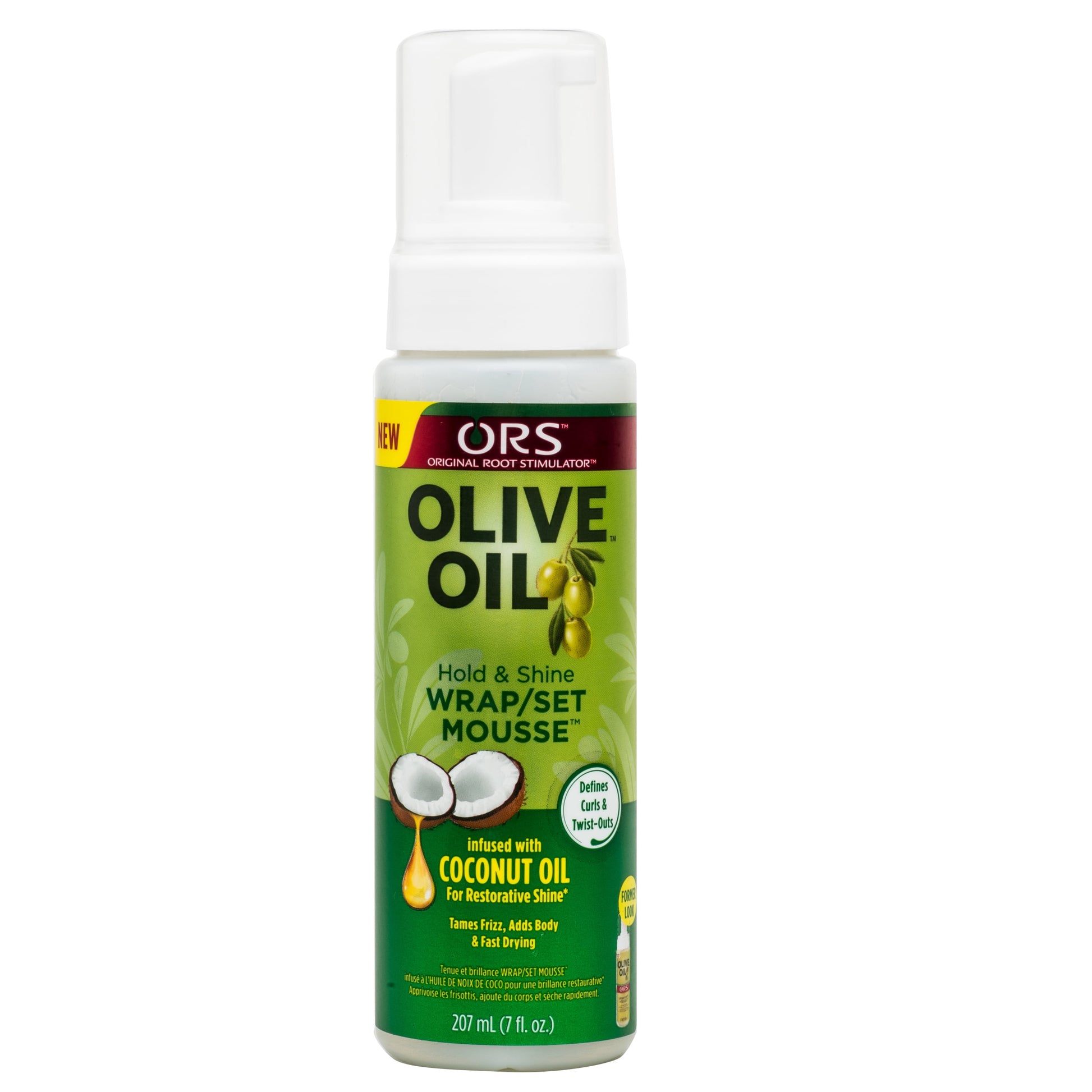 ORS Olive oil wrap/set mousse 207 ml | Afrometis