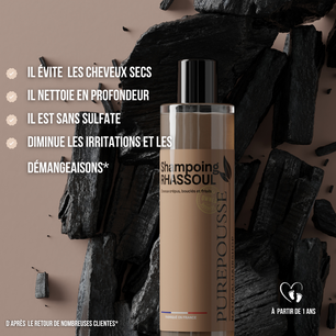 PUREPOUSSE  Gamme et shampoing (3 mois d'utilisation)