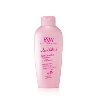 F&W SO WHITE GEL DOUCHE ÉCLAIRCISSANT 1L