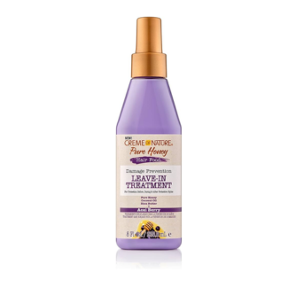 Creme of Nature Traitement sans rinçage pour cheveux, collection Pure Honey, 8 oz