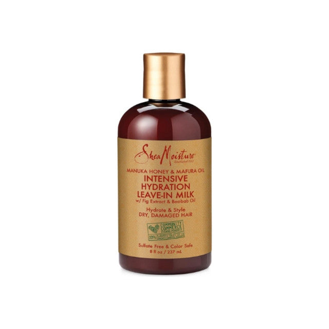 Shea Moisture Manuka Honey & Mafura Oil Intensive Hydration Leave-In Milk, 8 oz