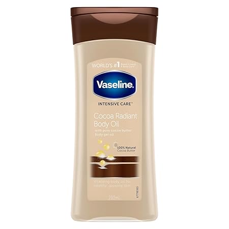Vaseline Moisture Cocoa Radiant Huile Corporelle 200 Ml