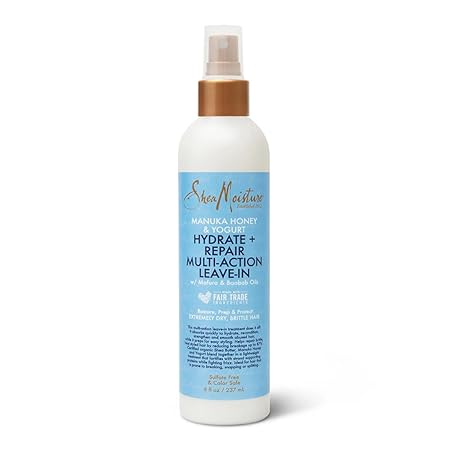 Shea Moisture Manuka Honey & Yogurt Hydrate + Repair Multi-Action Leave-In Oils Spray