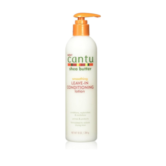 Lotion revitalisante lissante sans rinçage au beurre de karité Cantu