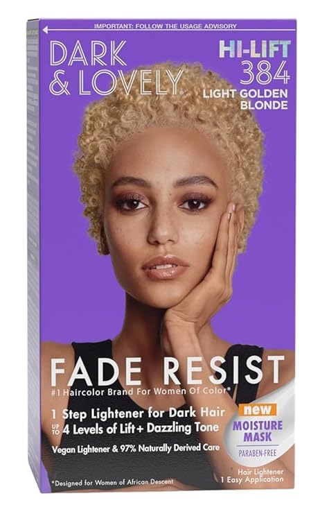 Dark & Lovely Color #384 Light Golden Blonde