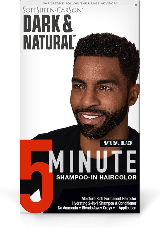 Dark & Natural 5 Minute Permanent Hair Color, Natural Black