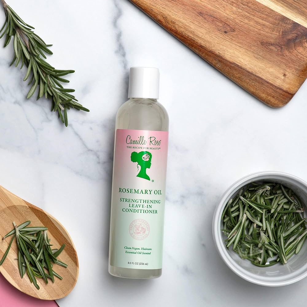 Camille Rose Après-shampooing fortifiant à l'huile de romarin 236 ml