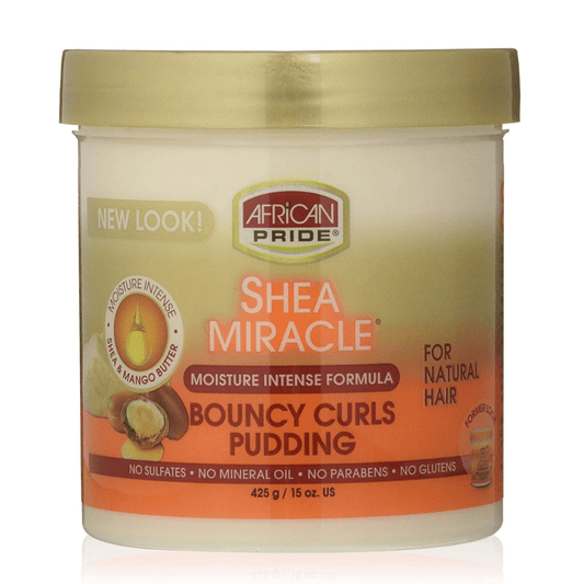 African Pride Shea Miracle Bouncy curls pudding 425 g