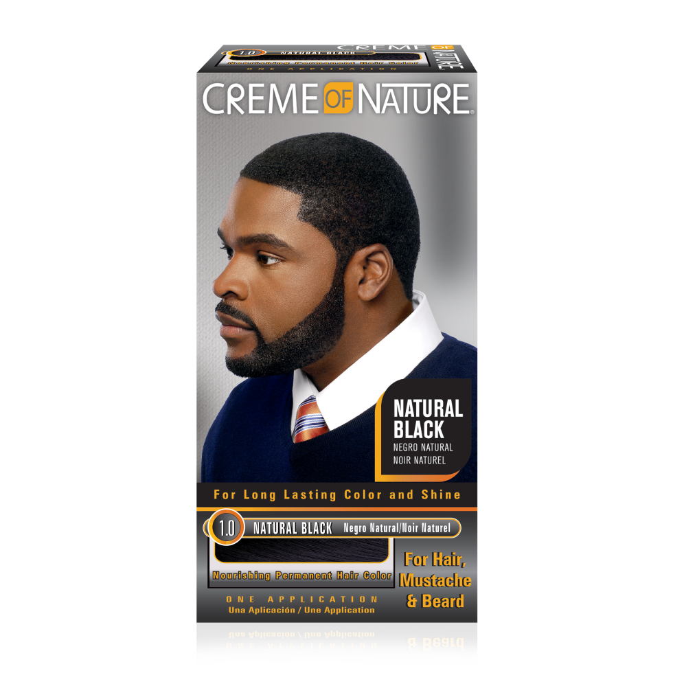 Nourishing Permanent Gel Hair Color 1.0 Natural Black Hair Dye for Men