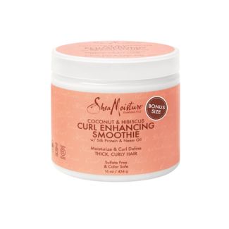 Smoothie améliorant les boucles à la noix de coco et à l'hibiscus de Shea Moisture 16 oz