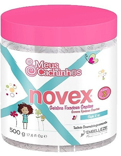 Meus Chachinhos novex Gelaina Fixadora Capilar 500 g