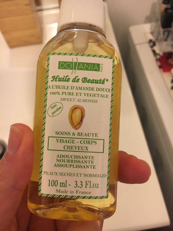 Dollania Huile de beaute a I'huile d'amande douce 100 ml