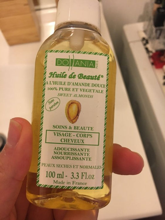 Dollania Huile de beaute a I'huile d'amande douce 100 ml