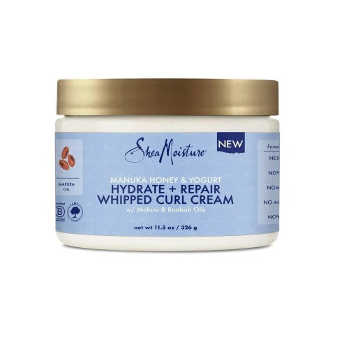 SheaMoisture Manuka Honey + Yogurt Hydrate + Repair Whipped Curl Cream - 11.5oz