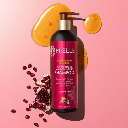 Shampooing Mielle Grenade & Miel Hydratant & Démêlant (355 ml)