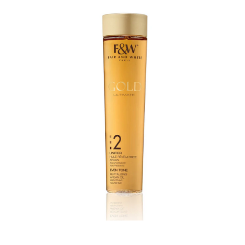 F&W Gold 2 Huile d'Argan Revitalisante Uniformisée 200 ml