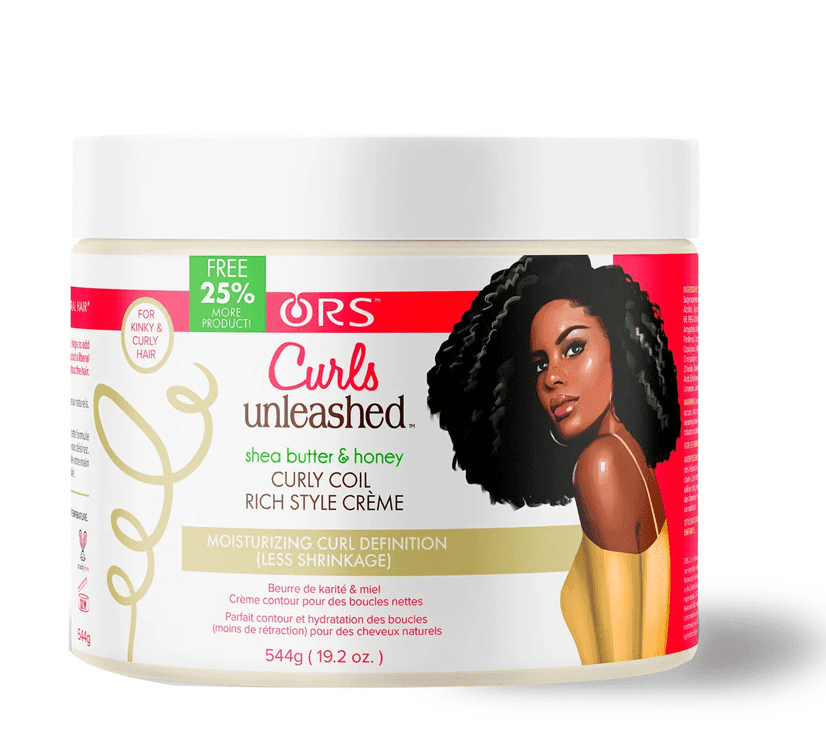 ORS Curls unleashed Shea butter & honey 544 g | Afrometis