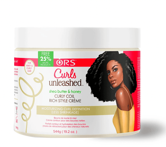 ORS Curls unleashed Shea butter & honey 544 g | Afrometis