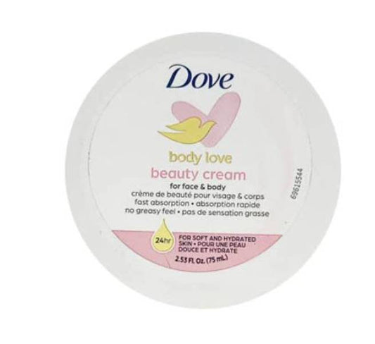 Crème de beauté Dove Body Love, 75 ml