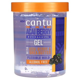 Cantu Gel Revitalisant, Tenue Flexible, Baie d'Açaï 524g