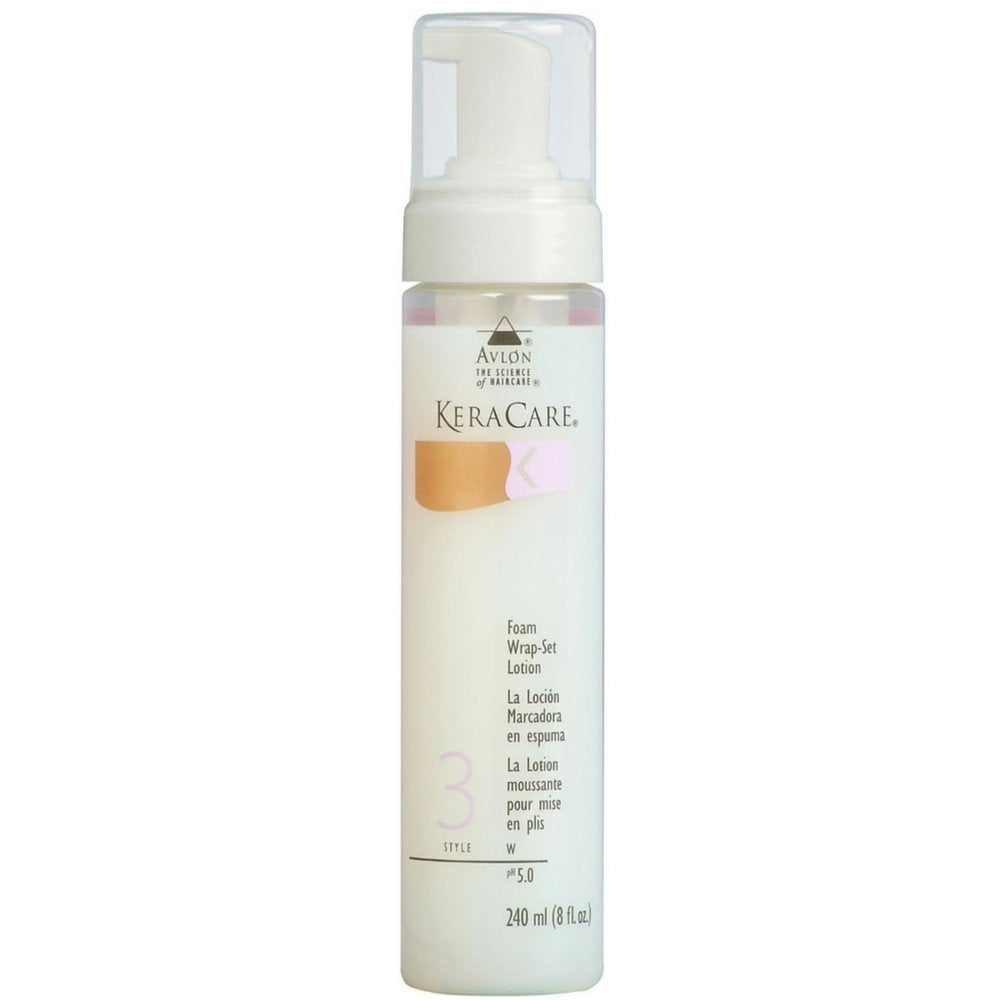 Avlon Keracare Mousse Wrap-Set Lotion 8oz