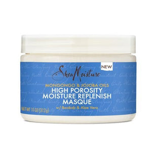 Shea Moisture Masque hydratant à haute porosité à l'huile de mongongo et de jojoba 312 g