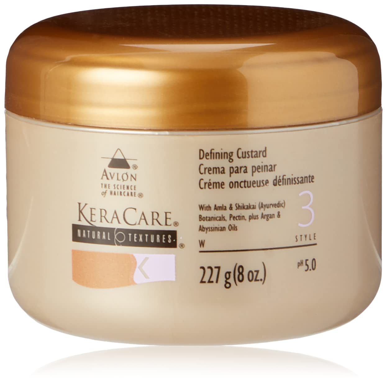 Avlon Keracare Textures naturelles définissant la crème anglaise 8oz