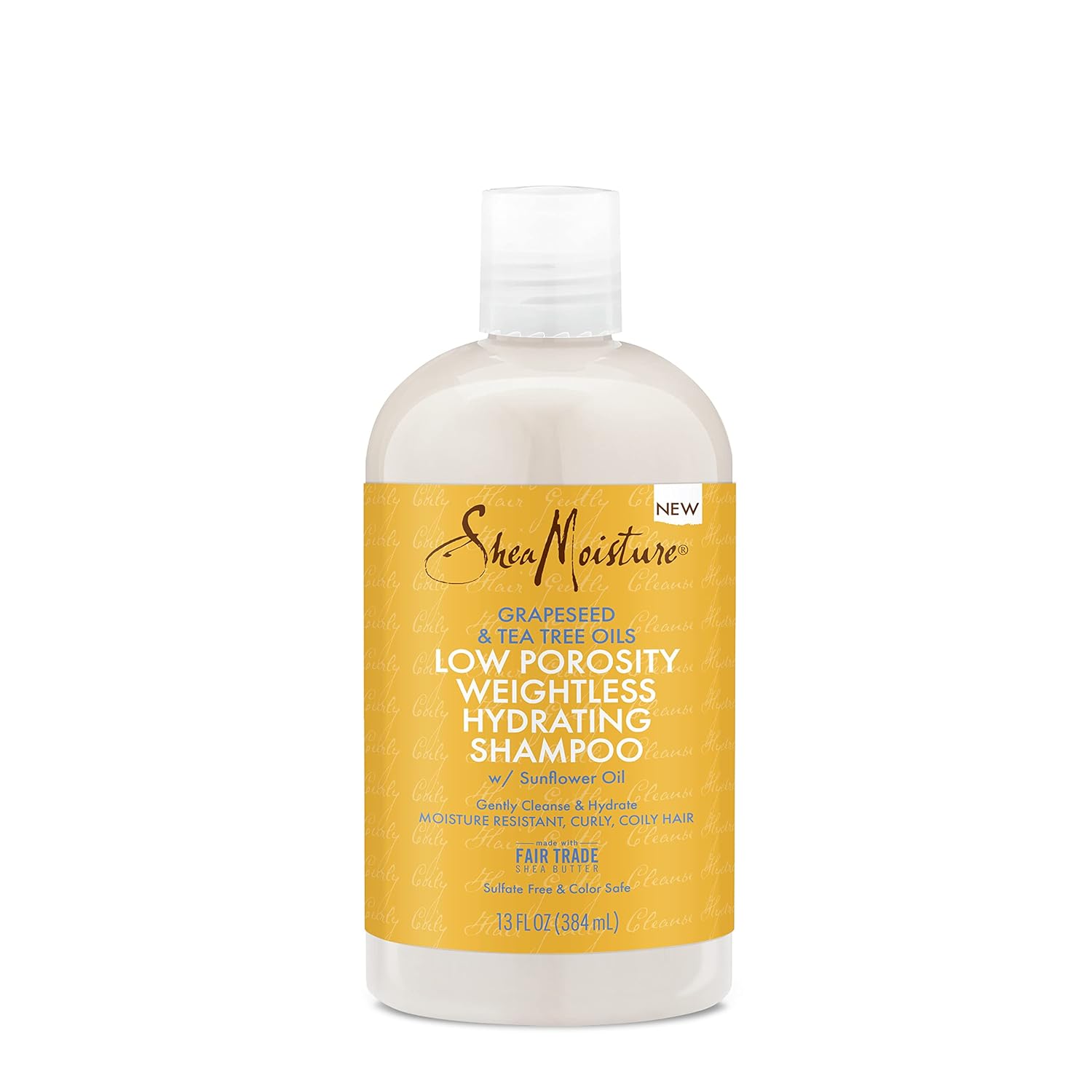 SheaMoisture Shampooing hydratant léger à faible porosité 13 fl oz