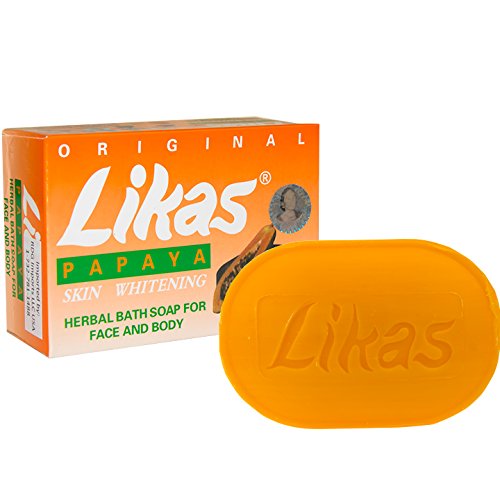 Savon à base de plantes blanchissant pour la peau à la papaye Likas Original 135g