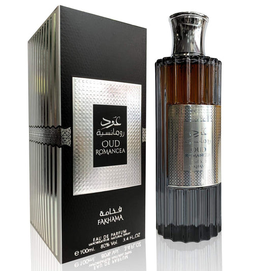 Oud Romancea par Ard Al Zaafaran Fakhama Parfum EDP Spray Halal Parfum 100 ml