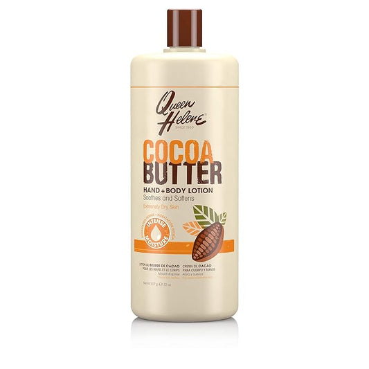 Queen Helene Lotion pour les mains et le corps au beurre de cacao 907 g/32 oz