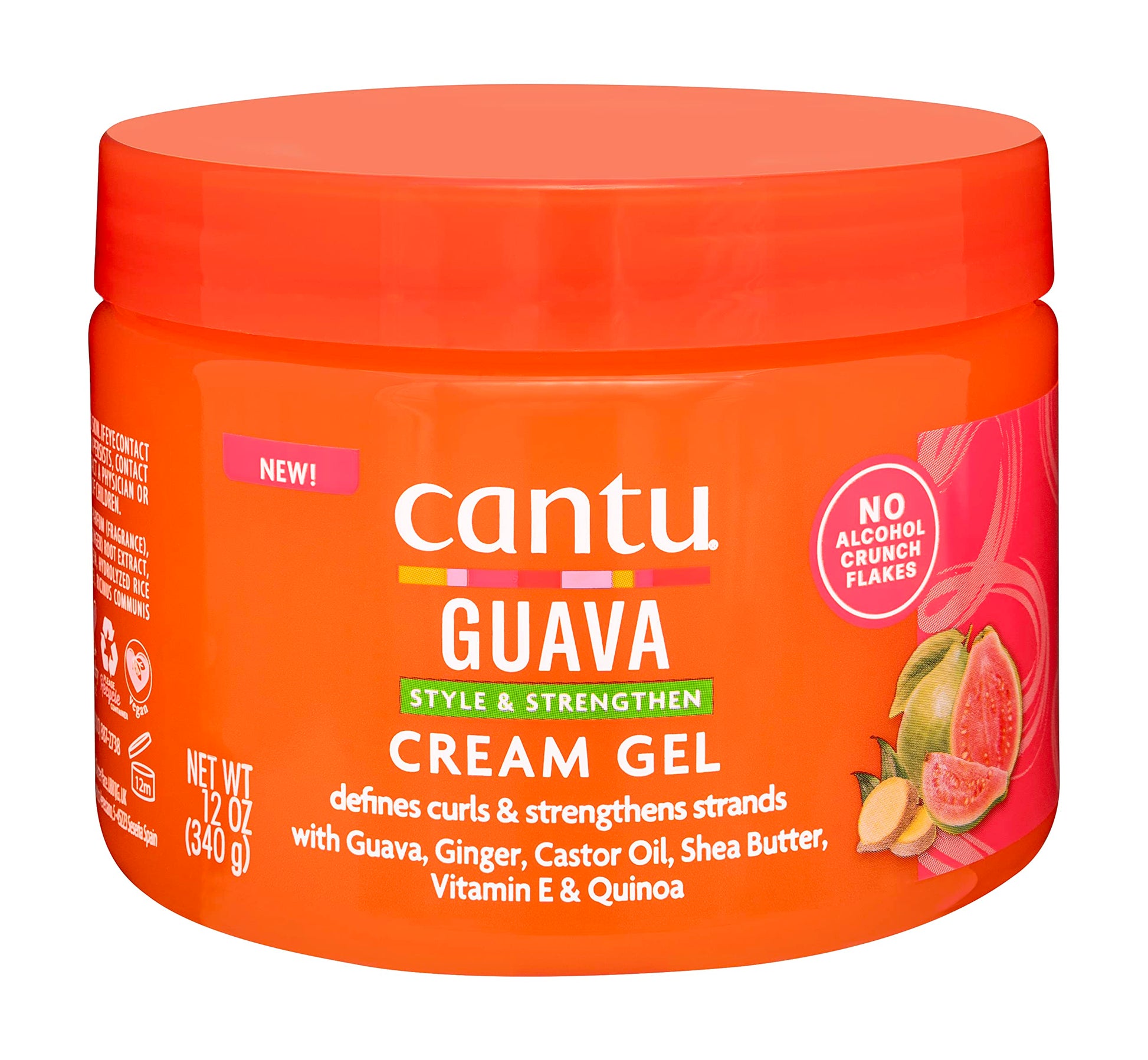 Cantu Goyave Style & Strengthen, Gel Crème, 340 g