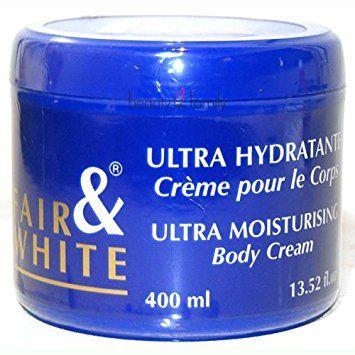 Fair & White Crème Corps Ultra Hydratante 400 ml Bleu