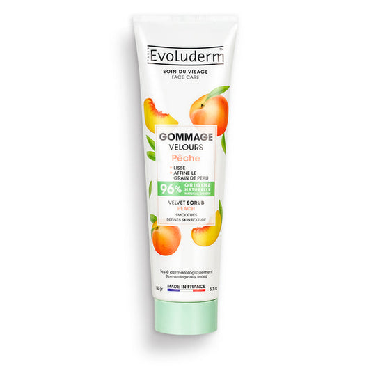 Evoluderm gommage velours pêche Gommage Velours Pêche