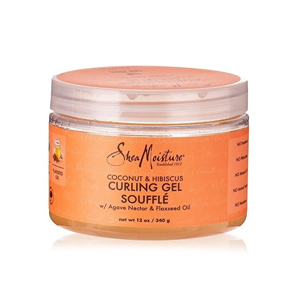 Shea Moisture - Soufflé au gel bouclé à la noix de coco et à l'hibiscus, 12 oz