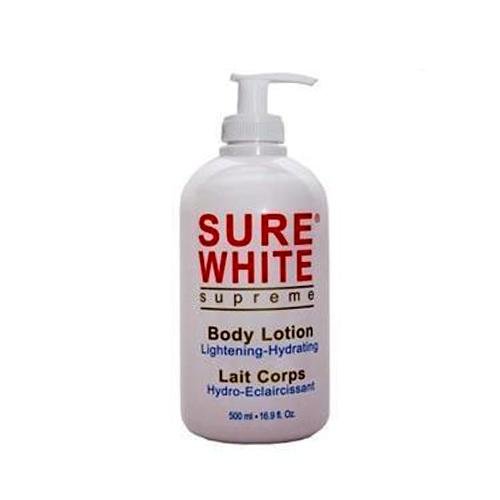 Sure White Supreme Lait Éclaircissant Hydratant Pour Le Corps 500 ml