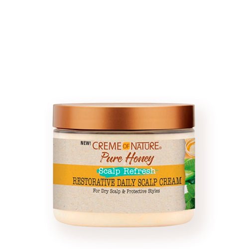 CREME OF NATURE Crème réparatrice cuir chevelu PUR MIEL 135g