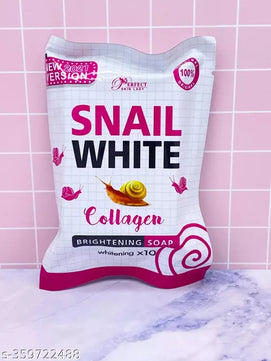 SAVON ÉCLAIRCISSANT AU COLLAGÈNE BLANC D'ESCARGOT (80 g)