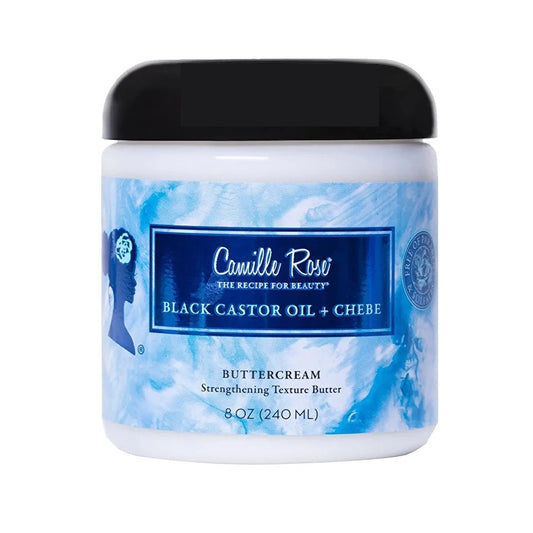 CAMILLE ROSE Crème au Beurre Réparatrice Ricin Noir & Chebe 240ml